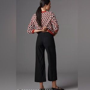 Maeve Black Wide Leg Women's Pants BLACK